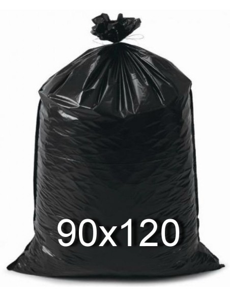 The Best 1kg Sacchi Resistenti 90x120cm 150l Neri - Raccolta Differenziata